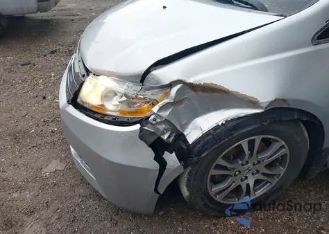 2011 Honda Odyssey Ex-L из США, поврежденный, VIN 5FNRL5H67BB004118